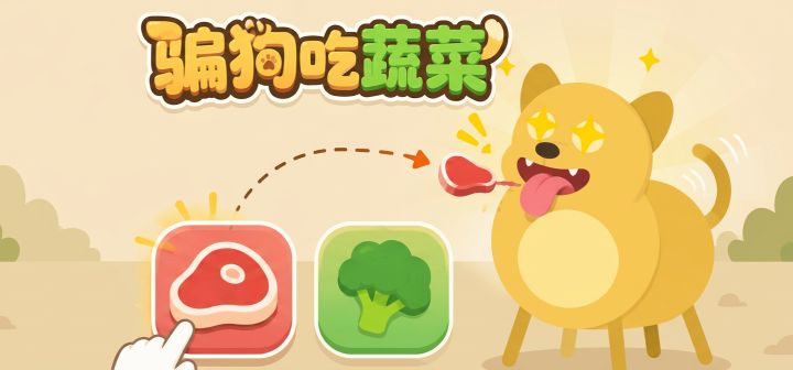 骗狗吃蔬菜 封面