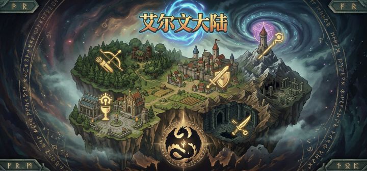 艾尔文大陆 封面