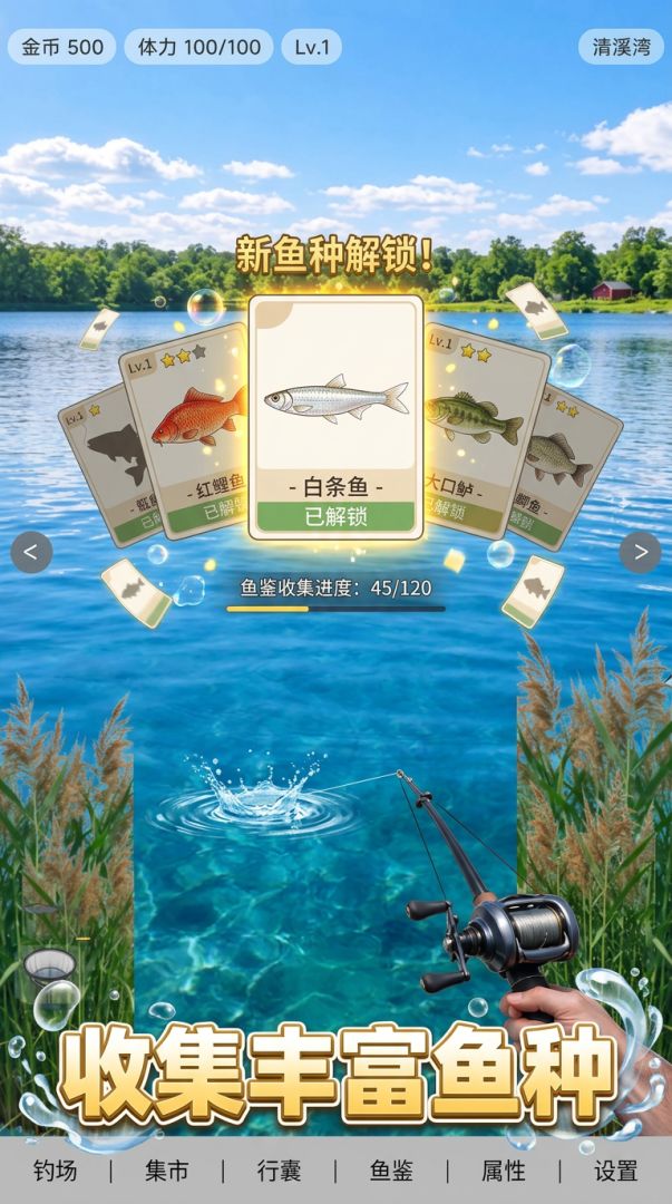 钓场钓鱼不烧心游戏截图