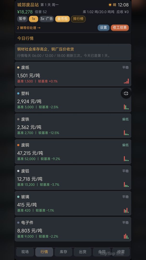 城郊废品站模拟器游戏截图