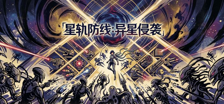 星轨防线：异星侵袭 封面