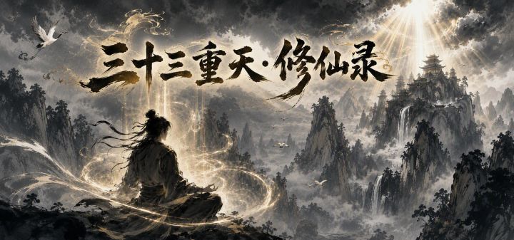 三十三重天·修仙录 封面
