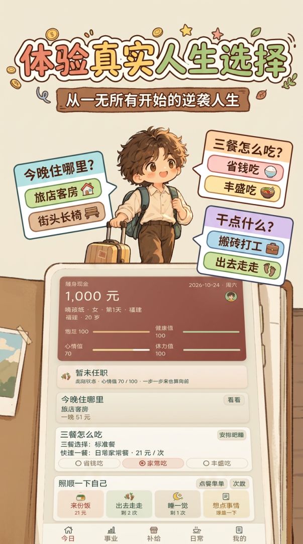 从一无所有开始的逆袭人生游戏截图