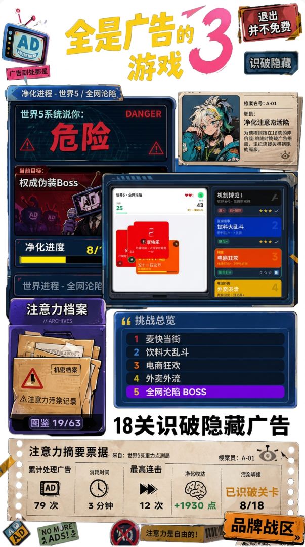 全是广告的游戏3游戏截图