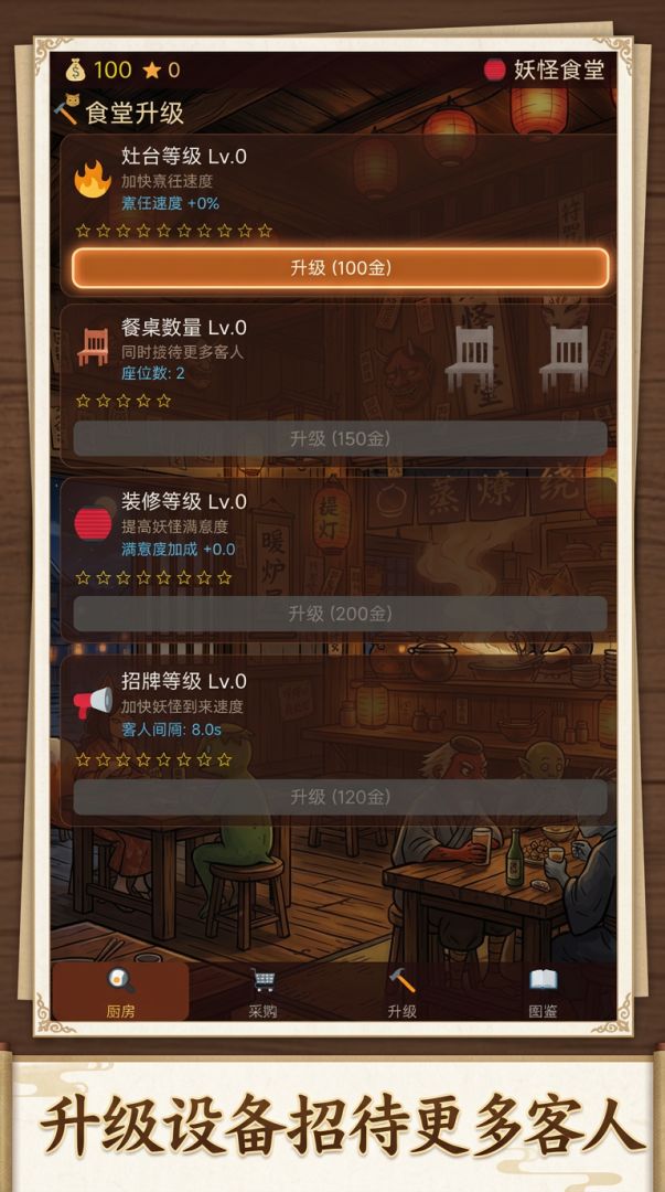妖怪食堂游戏截图