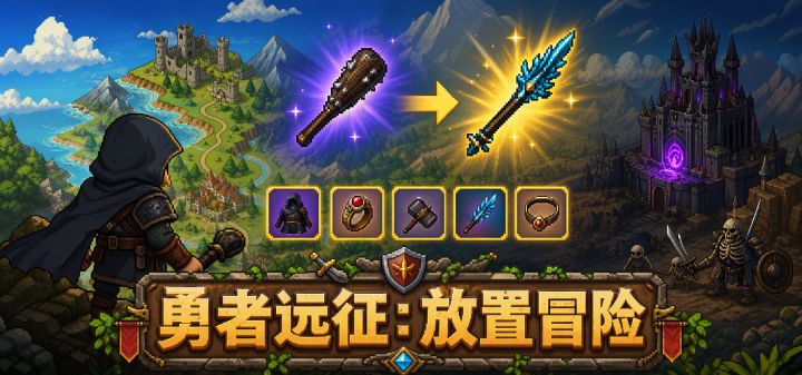 勇者远征：放置冒险 封面