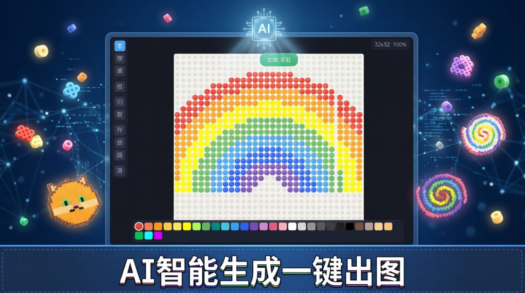 我爱拼豆豆游戏截图