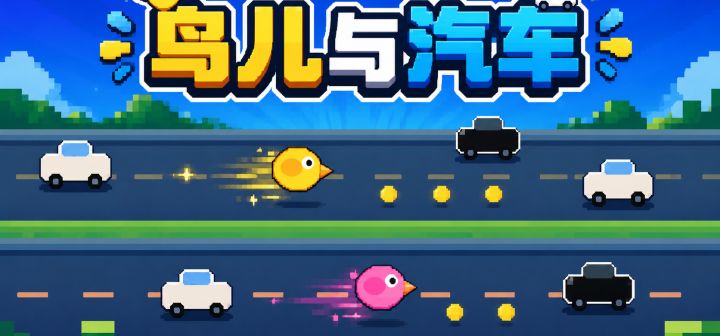 鸟儿与汽车 封面