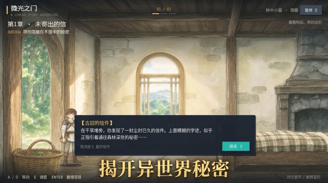 穿越异世界游戏截图