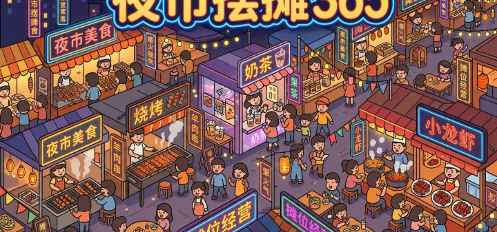 夜市摆摊365 封面