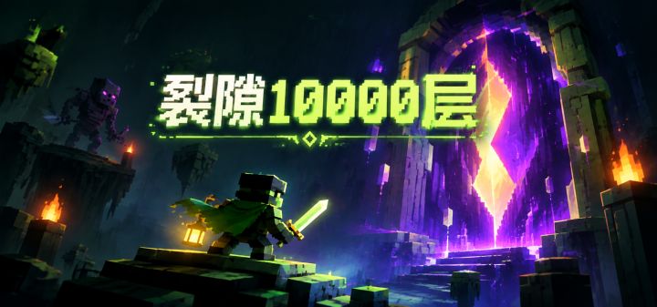 裂隙10000层 封面