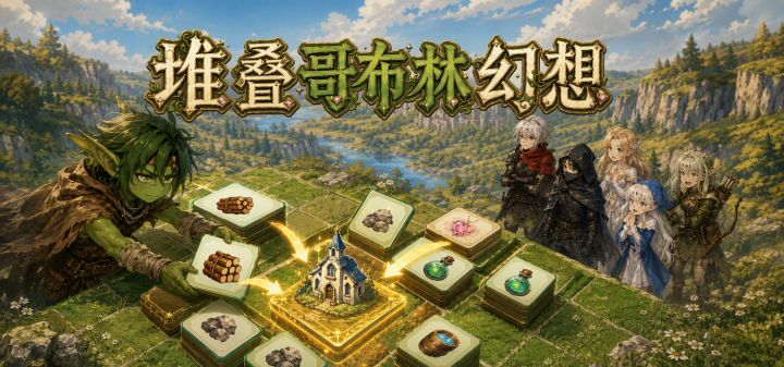 堆叠哥布林幻想 封面
