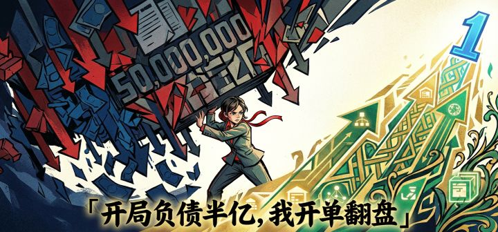 开局负债半亿，我开单翻盘 封面