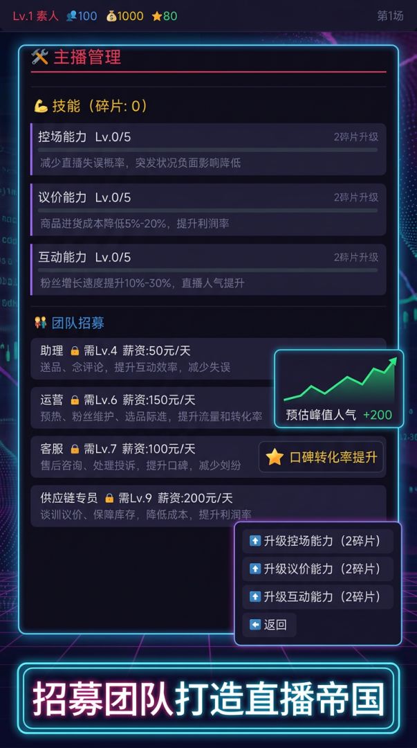 直播带货大亨游戏截图