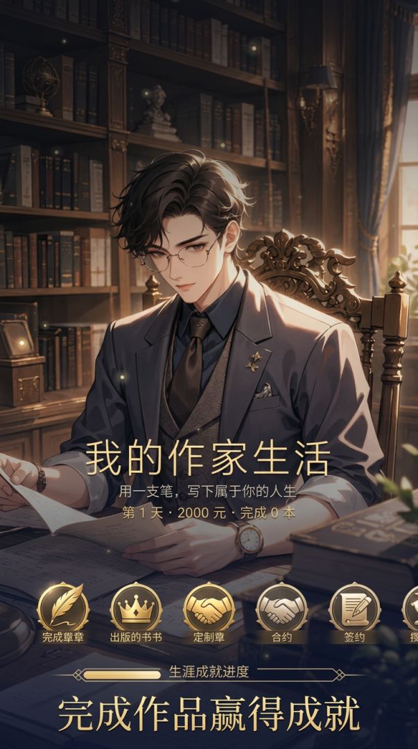 我的作家生活游戏截图