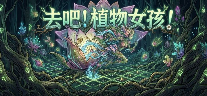 去吧！植物女孩！ 封面