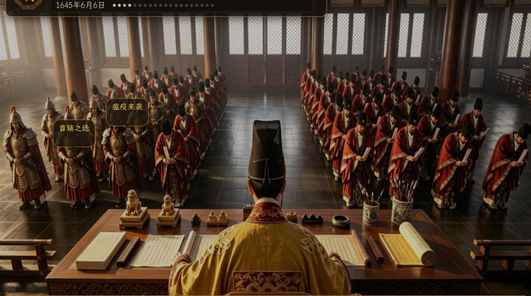 历史模拟器:隆武游戏截图