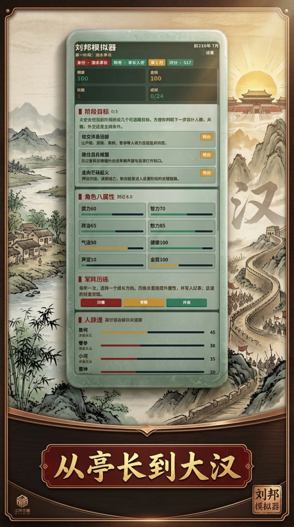 刘邦模拟器游戏截图