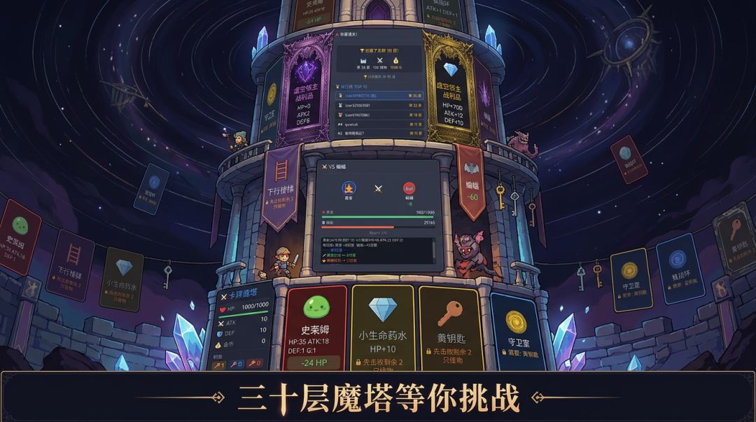 卡牌魔塔游戏截图
