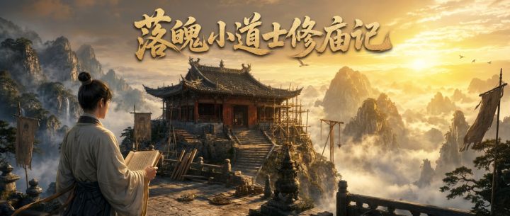 落魄小道士修庙记 封面