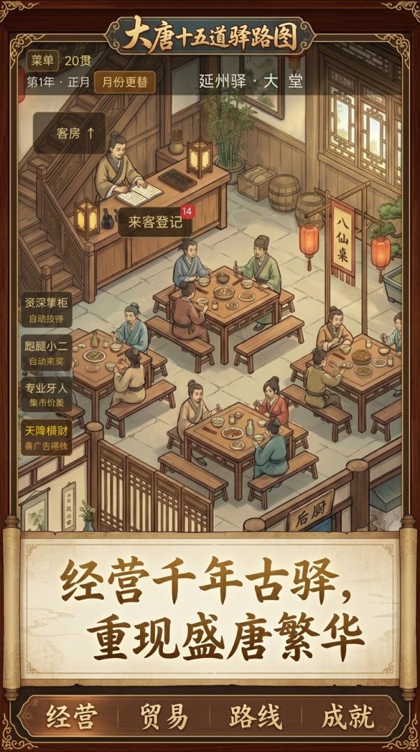从驿站开始经营大唐游戏截图