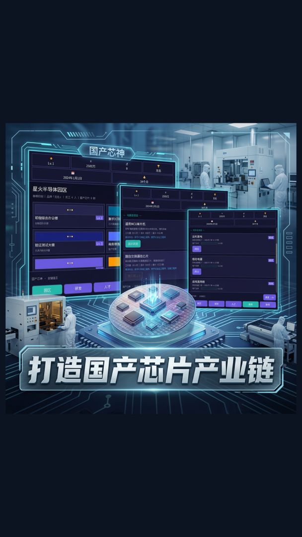 国产芯神:全链造芯游戏截图