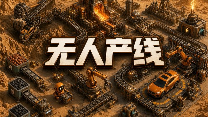 无人产线 封面