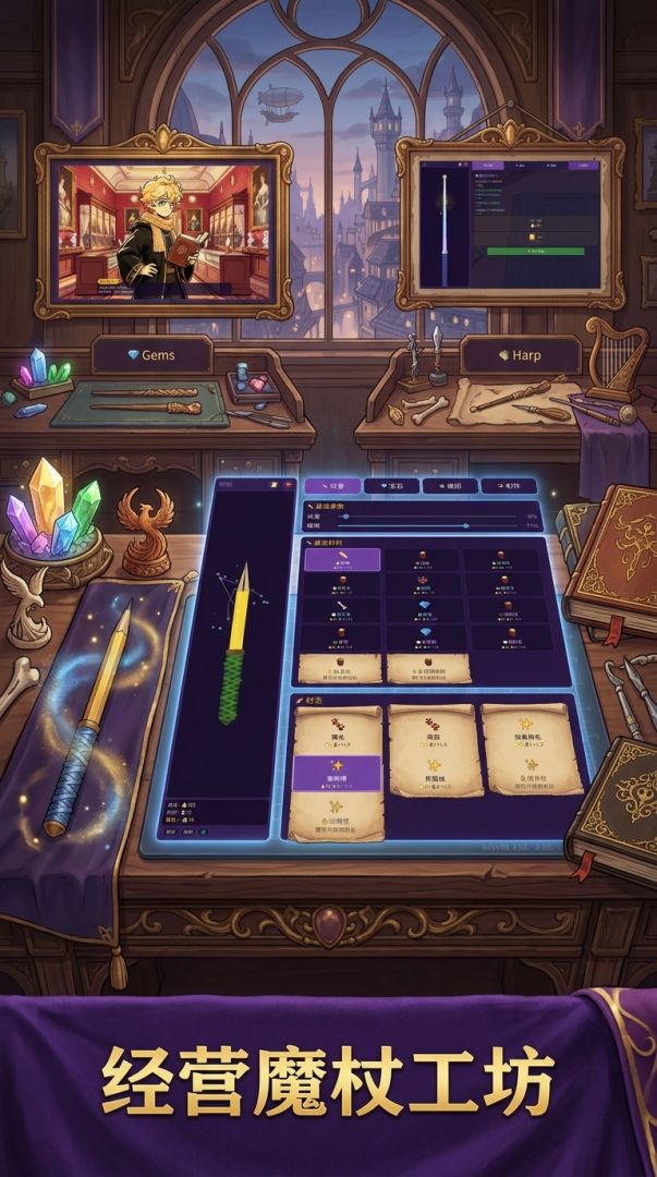 从零开始经营魔杖工坊游戏截图