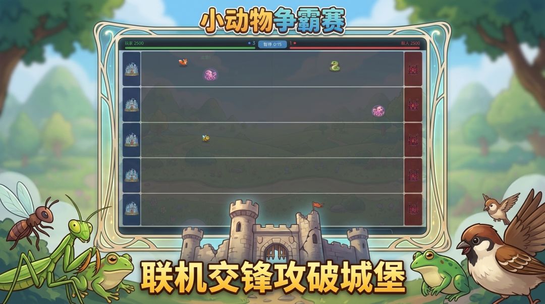 小动物争霸赛游戏截图