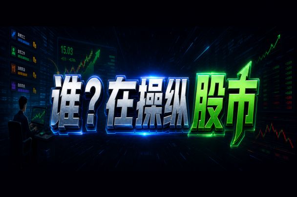 谁？在操纵股市 封面