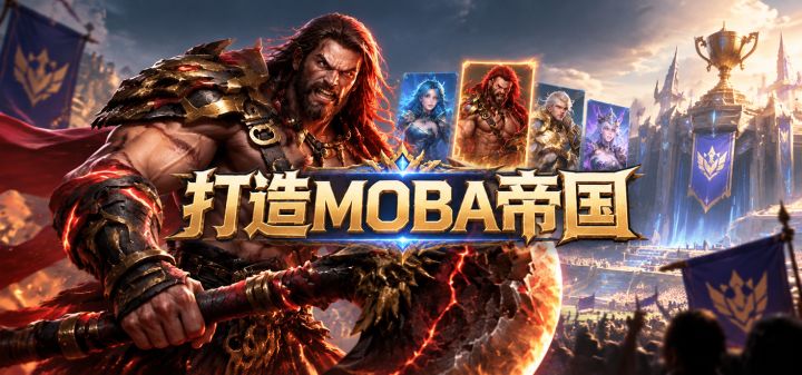 打造MOBA帝国 封面