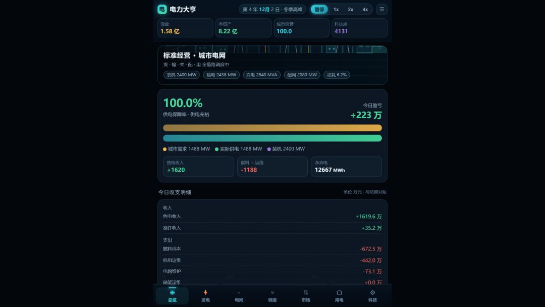 电力大亨游戏截图