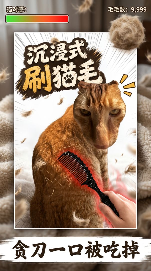 沉浸式刷猫毛游戏截图