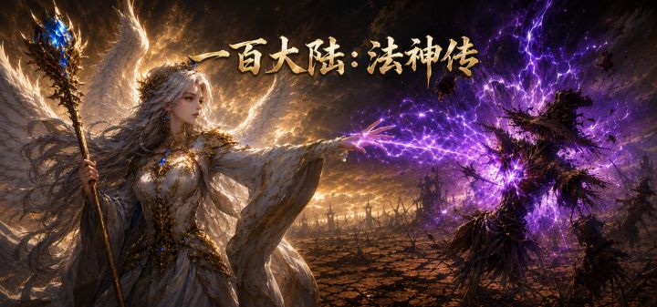 一百大陆：法神传 封面
