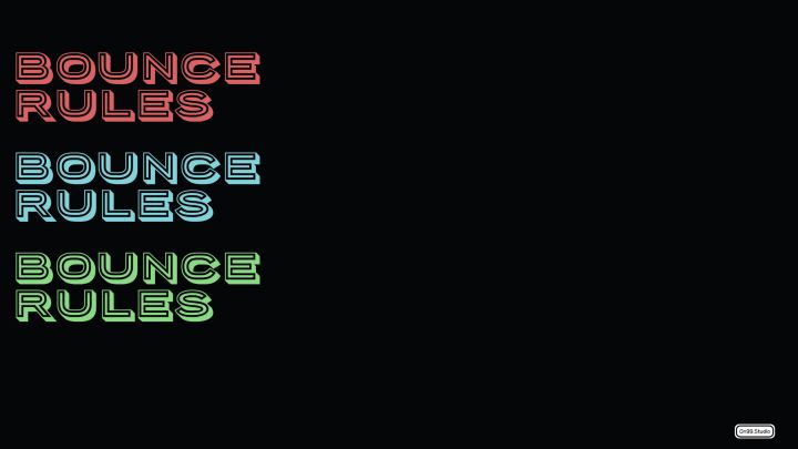 BOUNCE THE RULES:反弹规则游戏截图