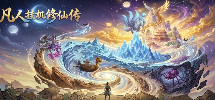 凡人挂机修仙传 封面