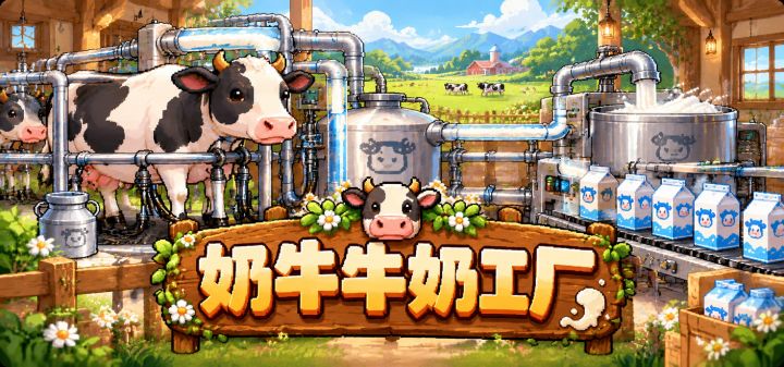 奶牛牛奶工厂 封面