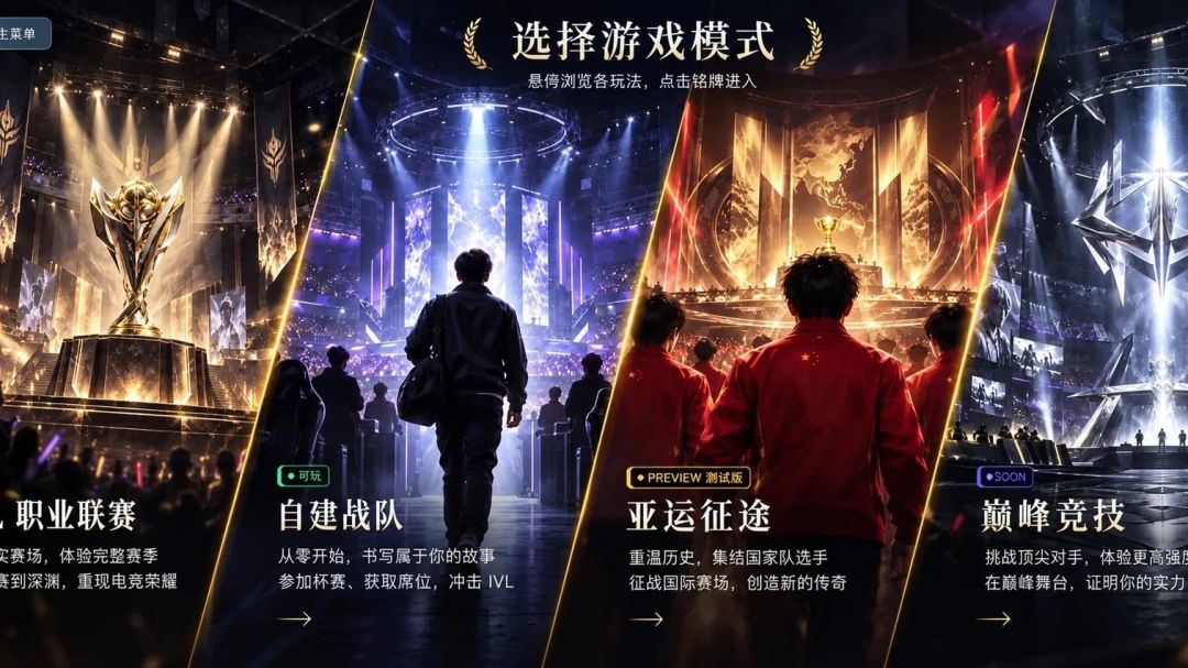 决战捞妹之巅：第五电竞经理游戏截图