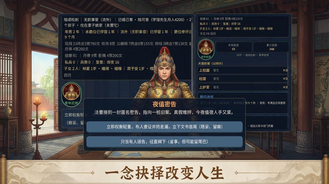 大唐仕途录游戏截图