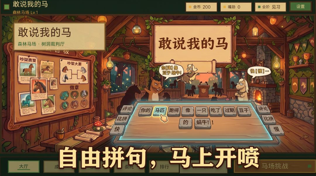 敢说我的马游戏截图