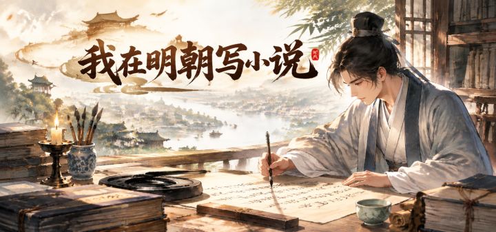 我在明朝写小说 封面