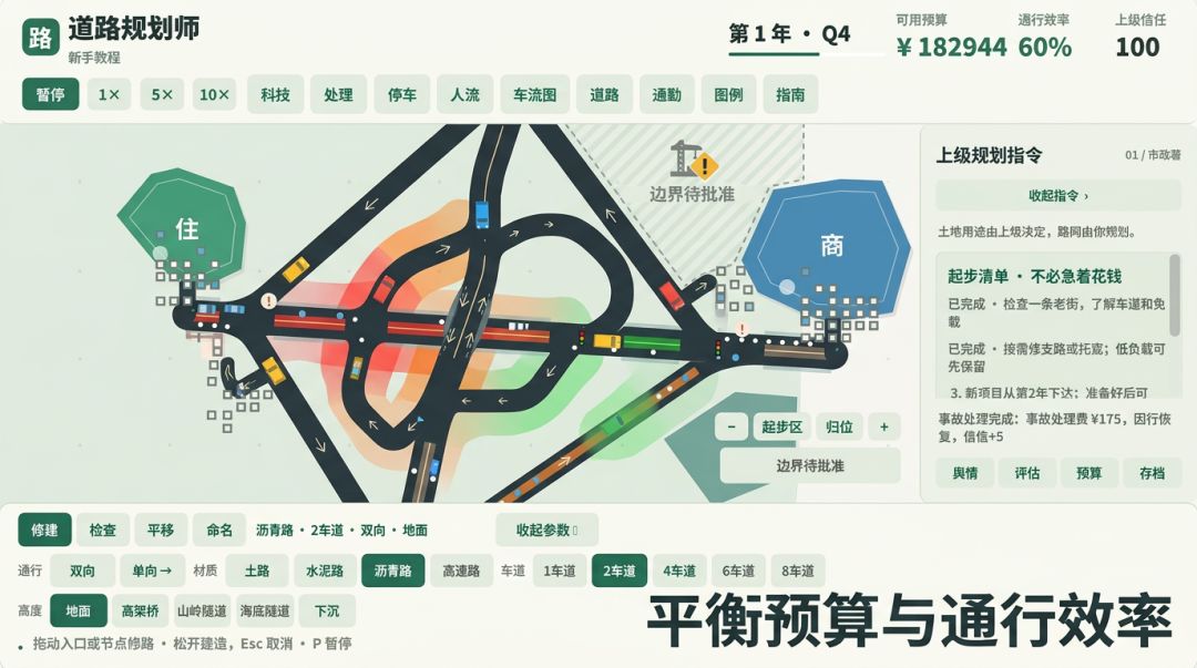 路网规划师游戏截图