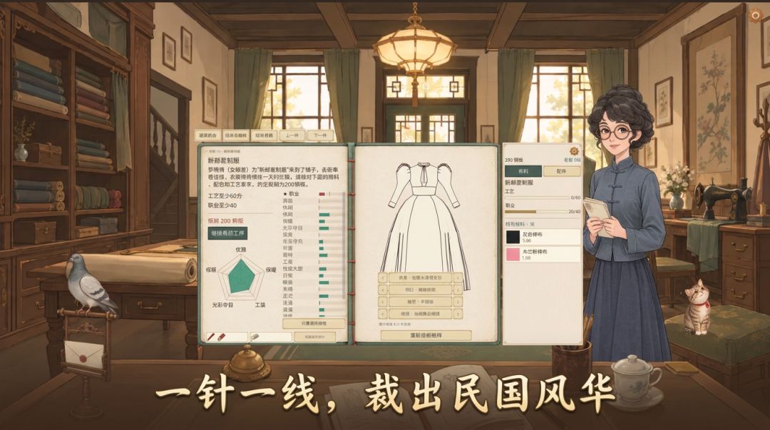 我有一个裁缝铺游戏截图