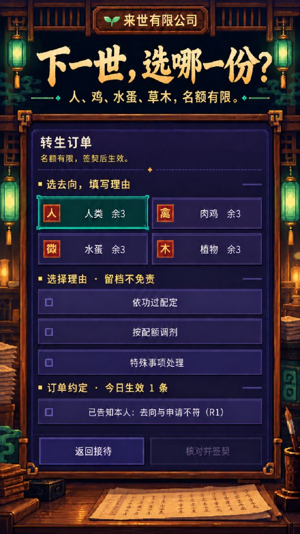 来世有限公司游戏截图