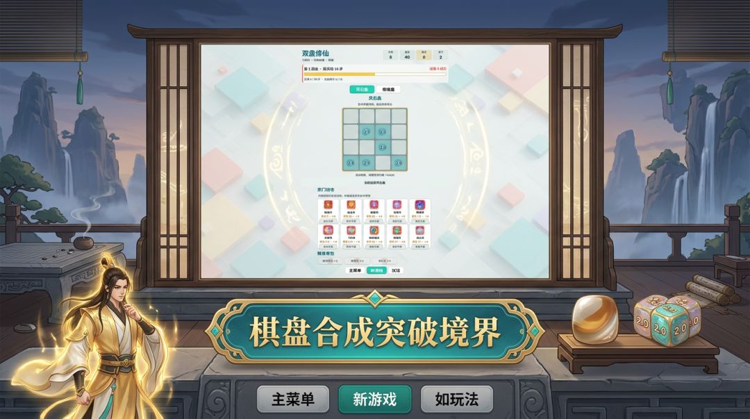 双盘修仙游戏截图