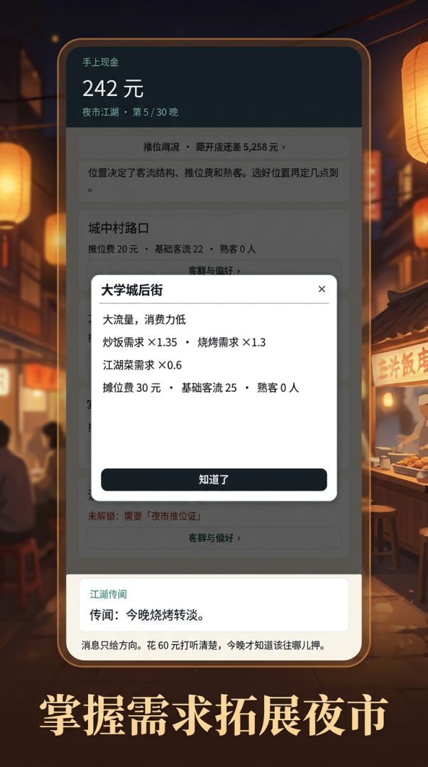 夜市江湖游戏截图