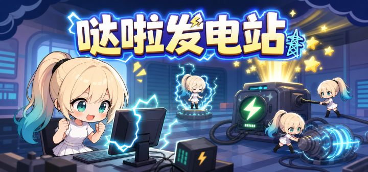 哒啦发电站 封面