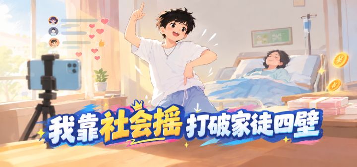我靠社会摇打破家徒四壁 封面