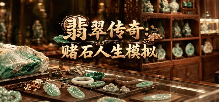 翡翠传奇:赌石人生模拟 封面