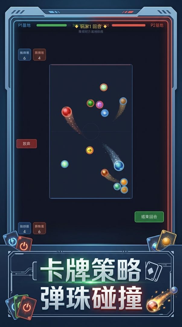 卡牌弹珠对撞游戏截图